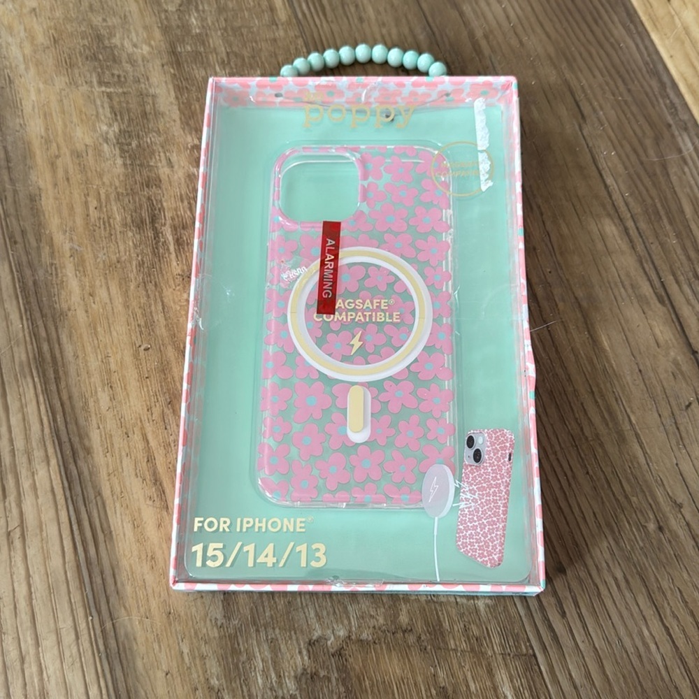 XO Poppy Phone Case for iPhone 15 / 14 / 13